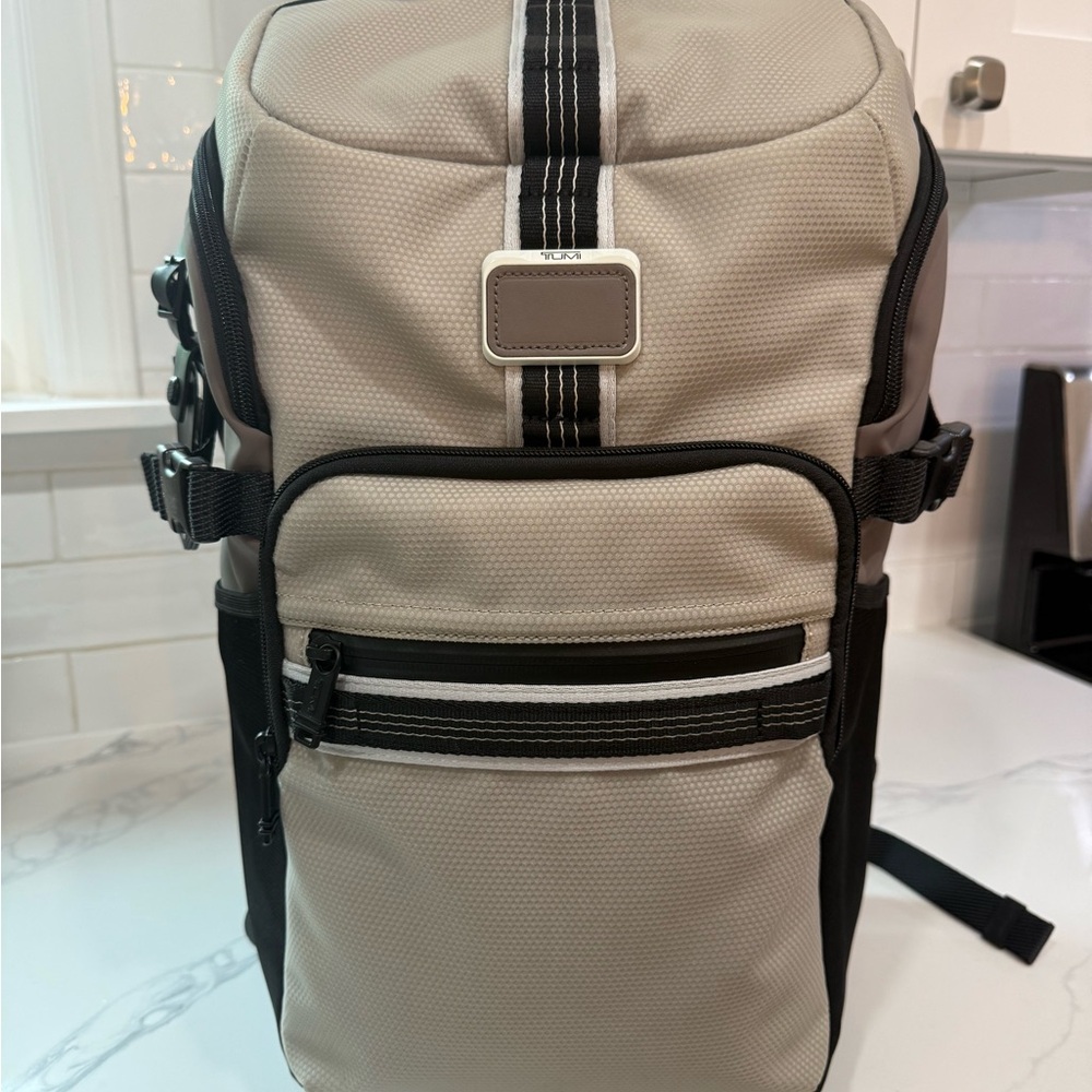 Tumi Alpha Bravo Reserve Backpack - Chalk Glow in the Dark
